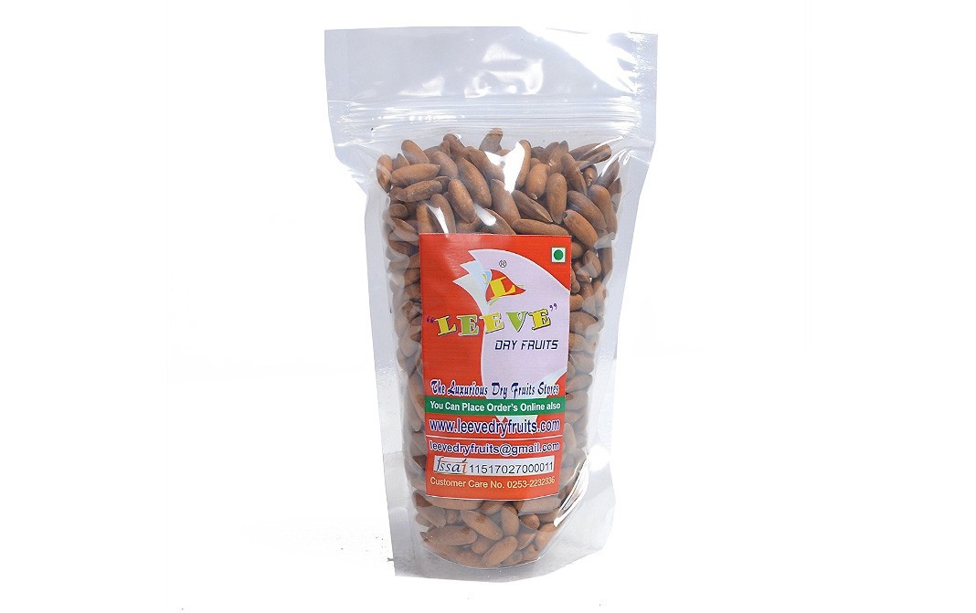 Leeve Dry fruits Pinenuts Chilgoza   Pack  400 grams